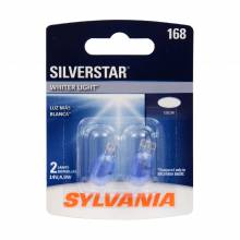 Sylvania Automotive 32824 Sylvania 168 Silverstar Mini Bulb, 2 Pack