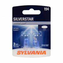 Sylvania Automotive 32826 Sylvania 194 Silverstar Mini Bulb, 2 Pack