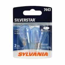 Sylvania Automotive 32842 Sylvania 7443 Silverstar Mini Bulb, 2 Pack
