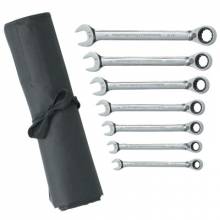 Gearwrench 9567RN 7Pc Reversible Comb Ratcheting Sae Non Capstop