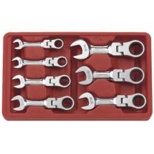 Gearwrench 9570 7Pc Sae Stubby Flex Ratcheting Wrench Set