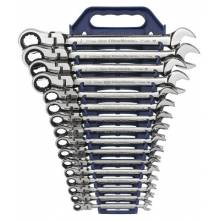 Gearwrench 9902D 16Pc Flex Comb Wrench Set Metric