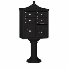 Mailboxes 3305R Salsbury Regency Decorative Cluster Box Unit with 4 Doors and 2 Parcel Lockers in Sandstone with USPS Access - Type V