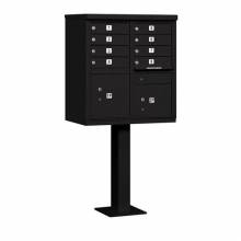 Mailboxes 3308 Salsbury Cluster Box Unit with 8 Doors and 2 Parcel Lockers in with USPS Access  Type I