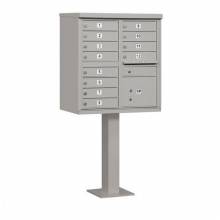 Mailboxes 3312 Salsbury Cluster Box Unit with 12 Doors and 1 Parcel Locker in with USPS Access  Type II