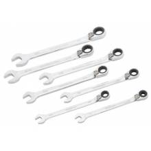 Greenlee 0354-01 7-Pc Combo Ratchetingwrench Set