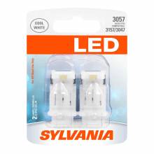 Sylvania Automotive 33386 Sylvania 3057 White Syl Led Mini Bulb, 2 Pack