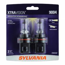 Sylvania Automotive 33461 Sylvania 9004 Xtravision Halogen Headlight Bulb, 2 Pack