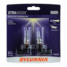 Sylvania Automotive 33468 Sylvania 9005 Xtravision Halogen Headlight Bulb, 2 Pack