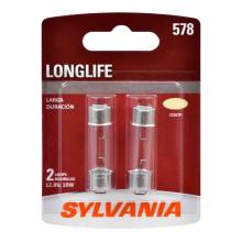 Sylvania Automotive 34480 Sylvania 578 Long Life Mini Bulb, 2 Pack