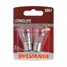 Sylvania Automotive 34508 Sylvania 2057 Long Life Mini Bulb, 2 Pack