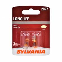 Sylvania Automotive 34516 Sylvania 2827 Long Life Mini Bulb, 2 Pack