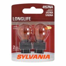 Sylvania Automotive 34558 Sylvania 4157Na Long Life Mini Bulb, 2 Pack