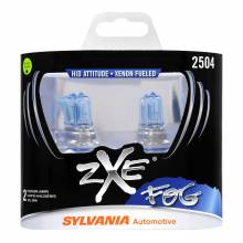 Sylvania Automotive 35225 Sylvania 2504 Silverstar Zxe Halogen Fog Bulb, 2 Pack