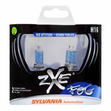 Sylvania Automotive 35236 Sylvania H16 Silverstar Zxe Halogen Headlight Bulb, 2 Pack