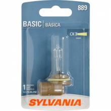 Sylvania Automotive 35456 Sylvania 889 Basic Halogen Fog Bulb, Pack Of 1