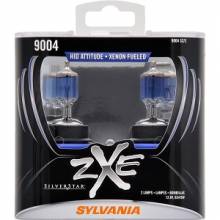 Sylvania Automotive 35577 Sylvania 9004 Silverstar Zxe Halogen Headlight Bulb, 2 Pack