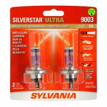Sylvania Automotive 35610 Sylvania 9003 Silverstar Ultra Halogen Headlight Bulb, 2 Pack