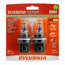 Sylvania Automotive 35612 Sylvania 9004 Silverstar Ultra Halogen Headlight Bulb, 2 Pack