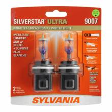 Sylvania Automotive 35618 Sylvania 9007 Silverstar Ultra Halogen Headlight Bulb, 2 Pack