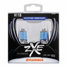 Sylvania Automotive 35672 Sylvania H11B Silverstar Zxe Halogen Headlight Bulb, 2 Pack