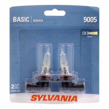 Sylvania Automotive 35988 Sylvania 9005 Basic Halogen Headlight Bulb, 2 Pack