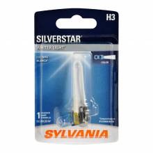 Sylvania Automotive 36220 Sylvania H3 Silverstar Halogen Headlight Bulb, 1 Pack