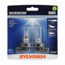 Sylvania Automotive 36347 Sylvania 9005 Silverstar Halogen Headlight Bulb, 2 Pack