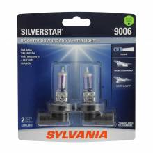 Sylvania Automotive 36350 Sylvania 9006 Silverstar Halogen Headlight Bulb, 2 Pack