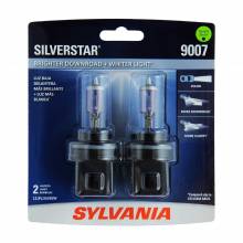Sylvania Automotive 36352 Sylvania 9007 Silverstar Halogen Headlight Bulb, 2 Pack