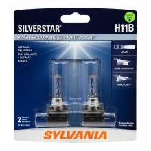 Sylvania Automotive 36362 Sylvania H11B Silverstar Halogen Headlight Bulb, 2 Pack