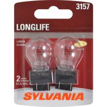 SYLVANIA 3157 Long Life Miniature Bulb, (Contains 2 Bulbs)
