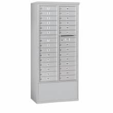 Mailboxes 3916D-29 Salsbury Maximum Height Free-Standing 4C Horizontal Mailbox with 29 Doors with Private Access