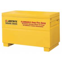 Justrite 16032Y Safety Chest Yellow