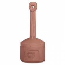 Justrite 26800T Smokers Cease-Fire Receptacle Terra Cotta