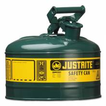Justrite 7110400 1G/4L Safe Can Grn