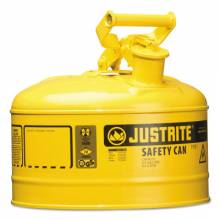 Justrite 7125200 2.5G/9.5L Safe Can Yel