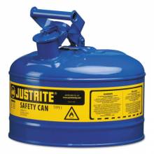 Justrite 7125300 2.5G/9.5L Safe Can Blu