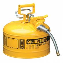 Justrite 7225220 25G Ii Safety Can W/5/8In Metal Hose-Yellow
