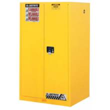 Justrite 896000 60 Gallon Cabinet Manualdoor Yellow
