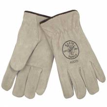 Klein Tools 40015 Lined Drivers Gloves, Suede Cowhide, X-Large