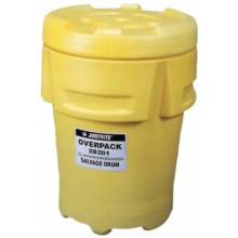 Justrite 28201 95 Gallon Polyethylene Overpack Drum