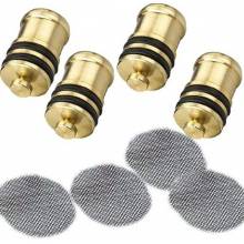 Yellow Jacket 41116 Pistons (4), replacement screens (4)