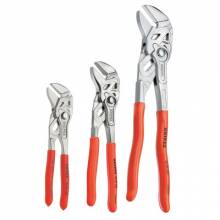 Knipex 9K008045US 3 Pc. Pliers Wrench Set6" 7" 10"