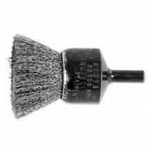 Pferd 82993 1" Crimped Wire End Brush .010 Ss Wire