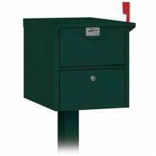 Mailboxes 4325GRN Salsbury Roadside Mailbox - Green