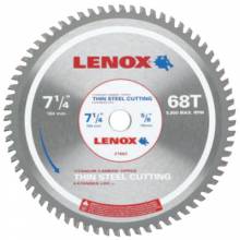 Lenox 21883TS714068CT 7-1/4" 68T Thin Steel Metal Cutting Saw Blade