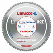 Lenox 21891ST140080CT 14" 80T Steel Metal Cutting Saw Blade