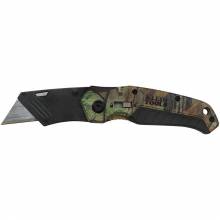 Klein Tools 44135 Folding Utility Steel Blade Camo Assisted-Open