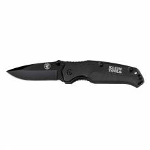 Klein Tools 44220 Pocket Knife, Black, Drop Point Blade
